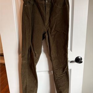 Green Corduroy Pants